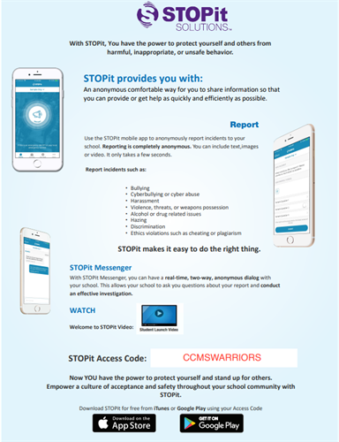 STOPit flyer in English